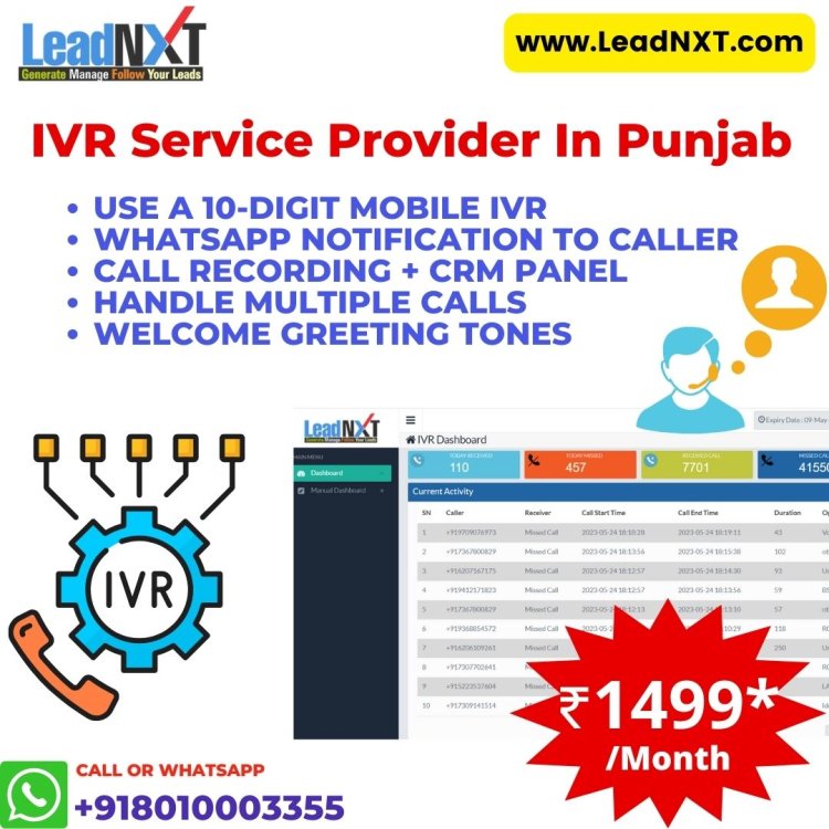 IVR Service Provider in Punjab