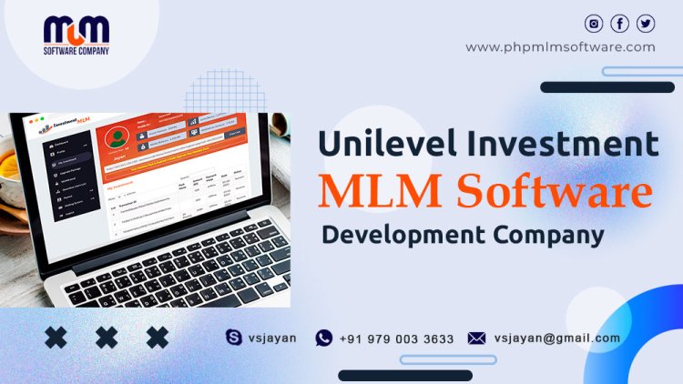 Readymade php Unilevel Investment MLM software