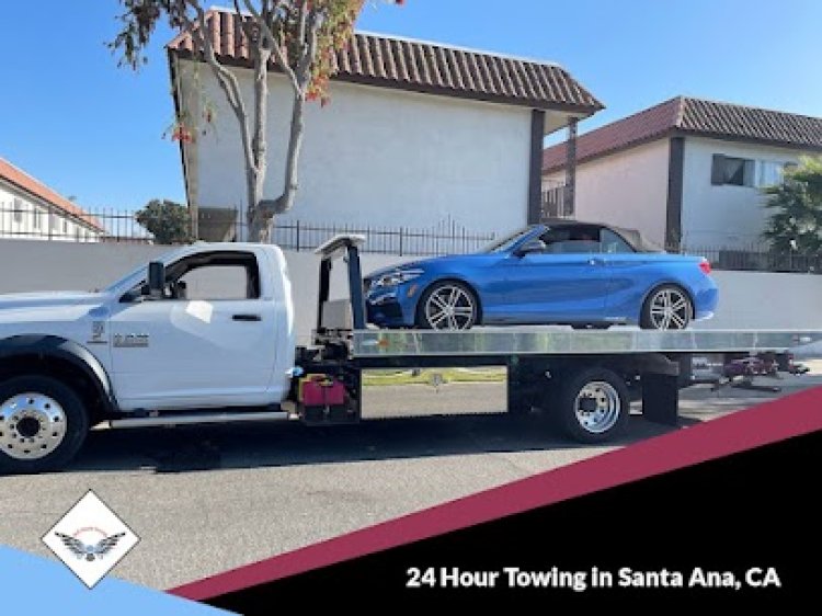 Towing Service in Santa Ana CA | Red Clouds Towing