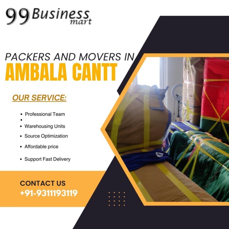 Packers and Movers in Ambala Cantt