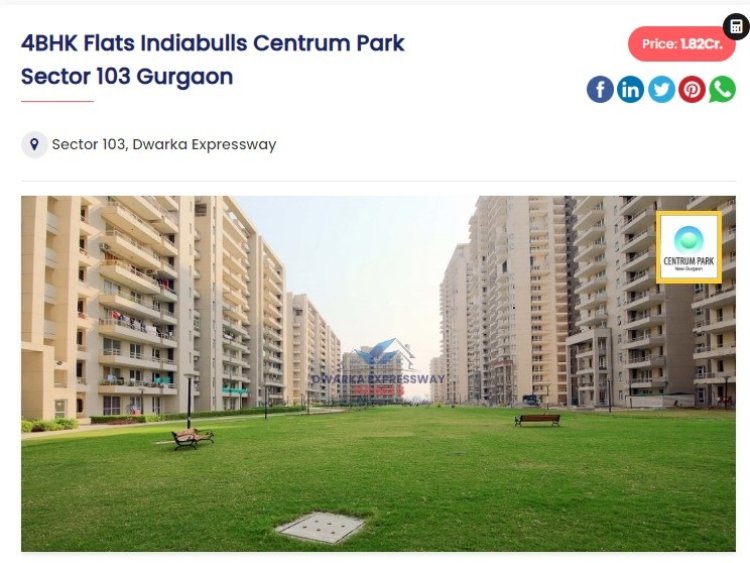 4BHK Flat in Sector 103 Dwarka Expressway Gurgaon