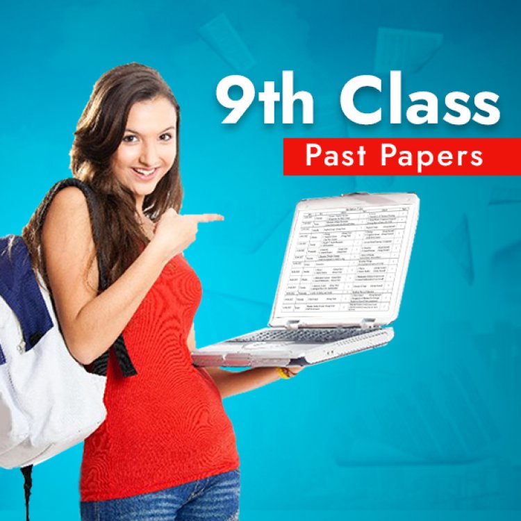 Are 9th class past papers the only resource I should use for exam preparation?