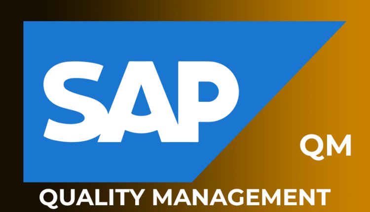 SAP QM Training from India | Best Online Training Institute