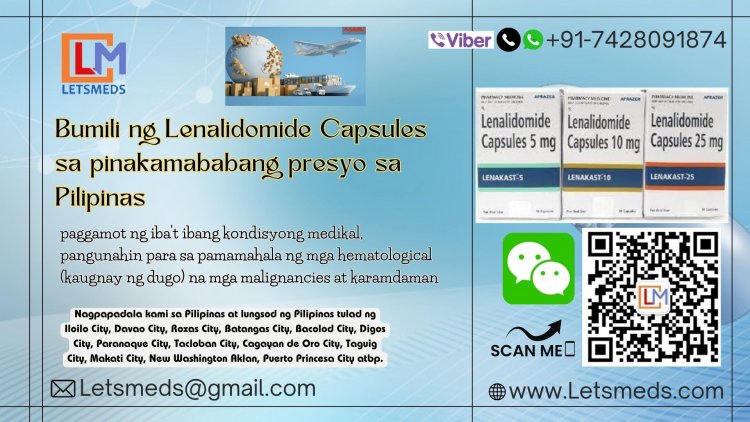 Purchase Indian Lenalidomide Capsules Brands Price Philippines