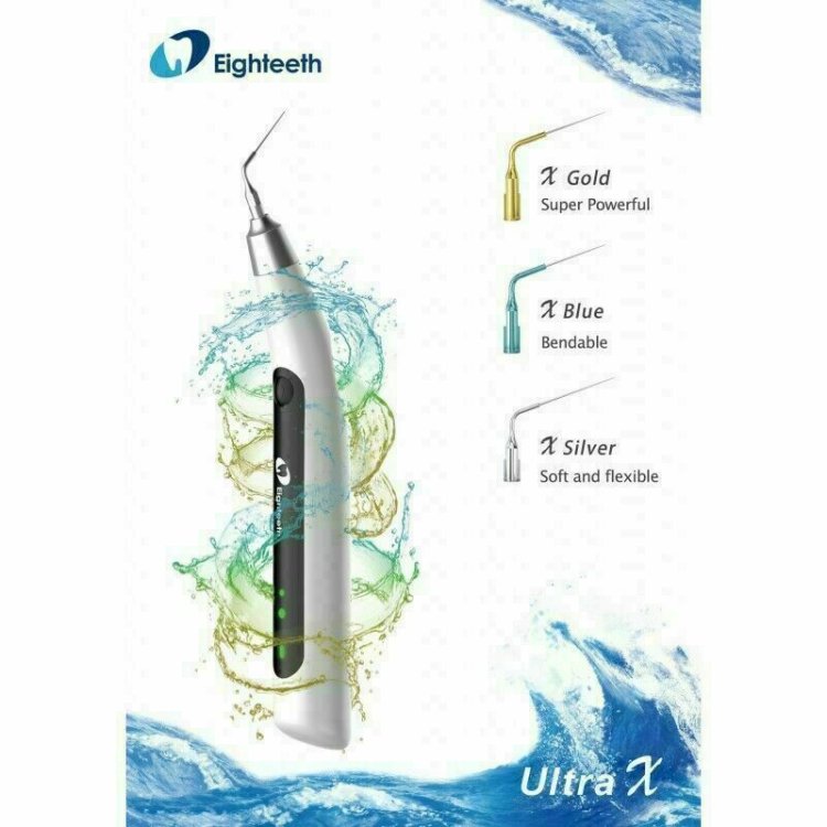 Eighteeth Ultra X-Ultrasonic Irrigation Activator Device with 6 Tips