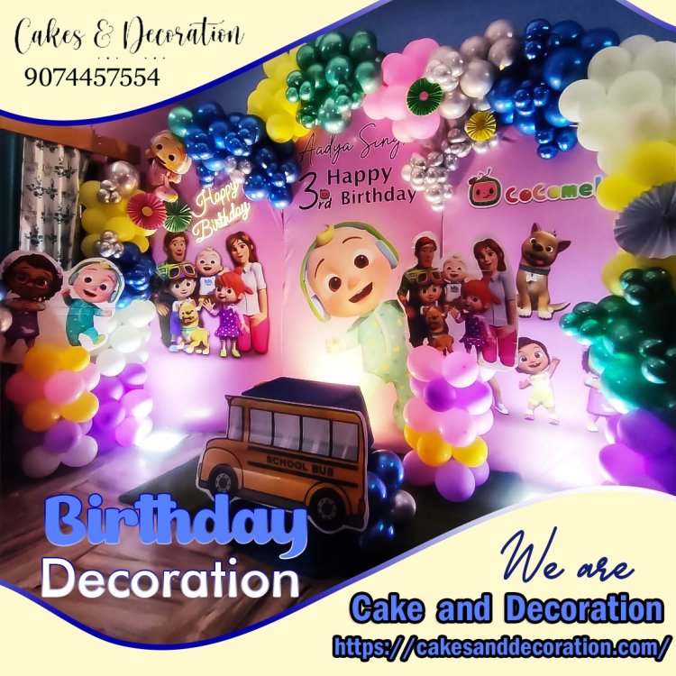 Balloon Decoration in Indore -cakes and decoration
