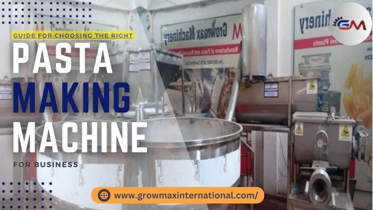 How to Start A Pasta Making Business With The Right Machine