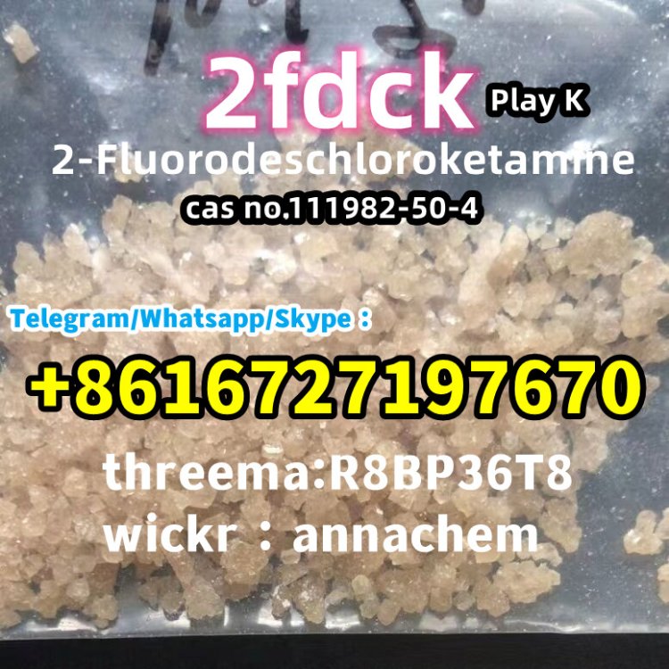 Play K crystal FACTORY SUPPLY 2FDCK 2F-DCK 2-FDCK   cas 111982-50-4 TO UK USA Europe