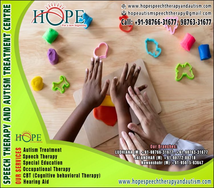 Hope Centre for Autism Treatment, Speech Therapy, Hearing Aid Centre for Kids & Children in Ludhiana Punjab https://www.hopespeechtherapyandautism.com Ludhiana: +91-98766-31677, +91-98763-31677, Jalandhar: +91-98772-88218, Nawan Shahr: +91-95015-93647