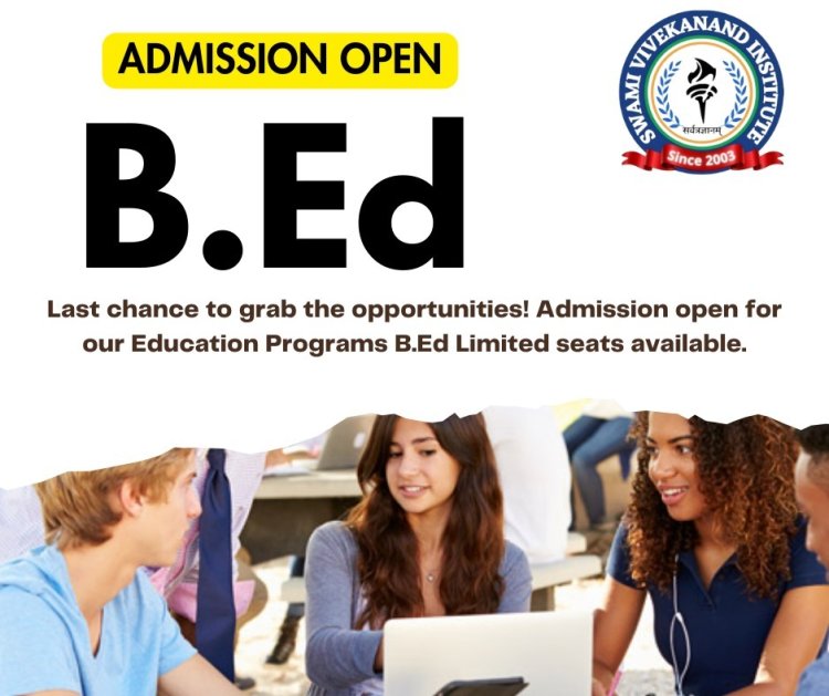 B.Ed admission