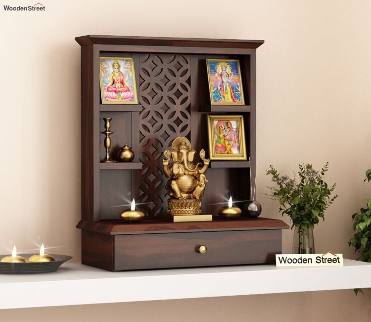 Explore Wooden Street's Home Temples - Order Now!