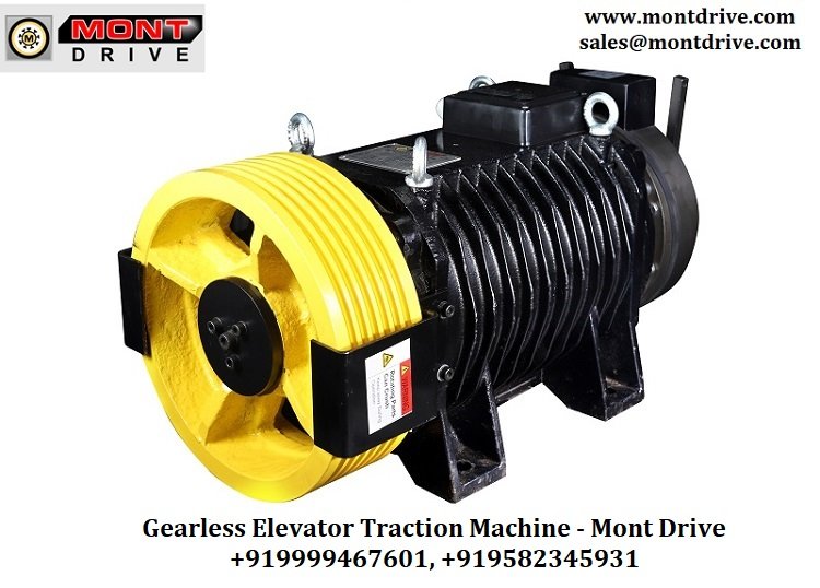 For Sale: Cutting-Edge Gearless Elevator Traction Machine – Elevate Your Building's Performance!