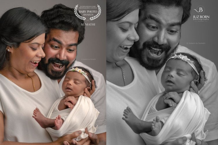 Newborn Photography With Parent in Madurai