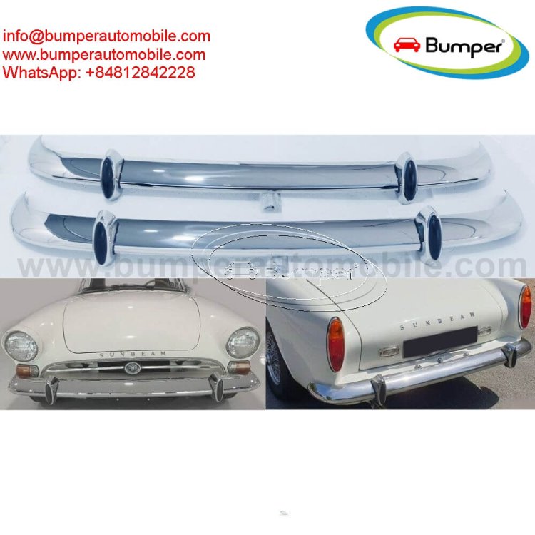 Sunbeam Alpine Series 4, Series 5 (1964-1968) and Sunbeam Tiger (1964-1967) bumpers