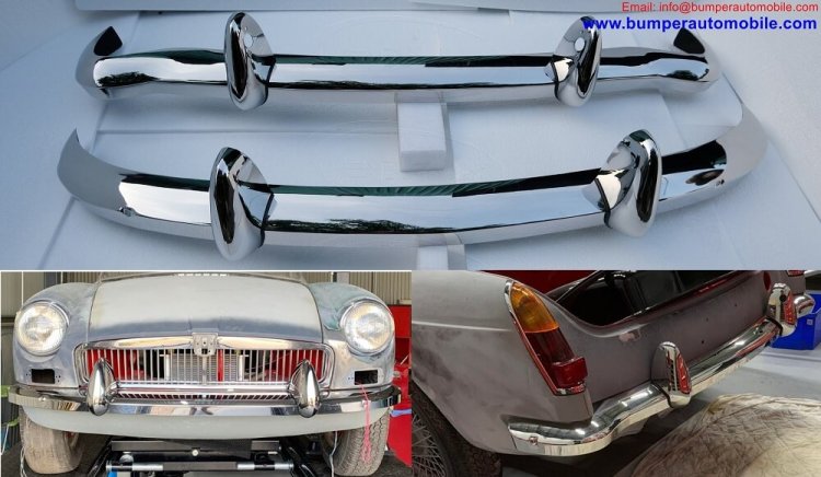 MGB bumpers (1962-1974) for MGB Roadster, MGB GT, MGC Roadster, GT and MGB V8
