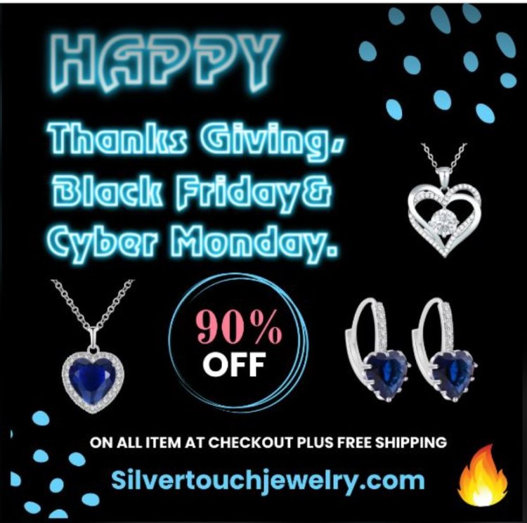 90% OFF ALL JEWELRY + FREE SHIPPING