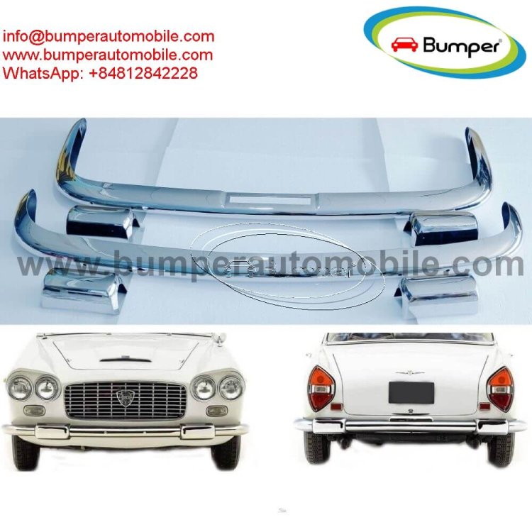 Lancia Flaminia Touring GT and Convertible (1958-1967) bumpers by stainless steel