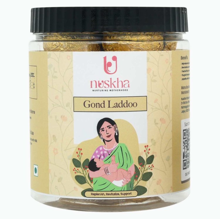 Order now to Unlock Your Post-Pregnancy Radiance with Nuskha's Gond Laddoo!