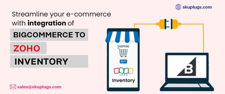 How do I link my Zoho Inventory product with Bigcommerce store?
