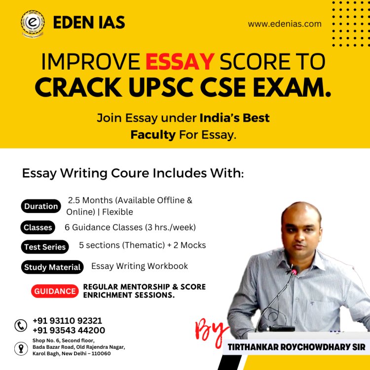 HOW DO I WRITE ESSAY FOR UPSC?
