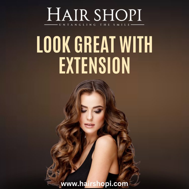 Hairshopi | Deep wavy hair extensions online in USA