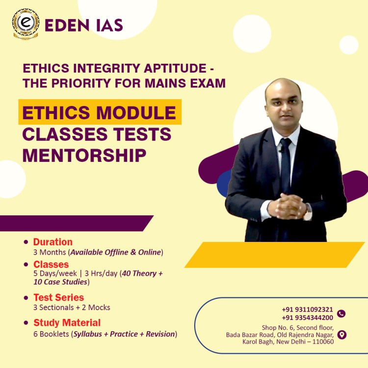 Which is the best test series for ethics for UPSC CSE?
