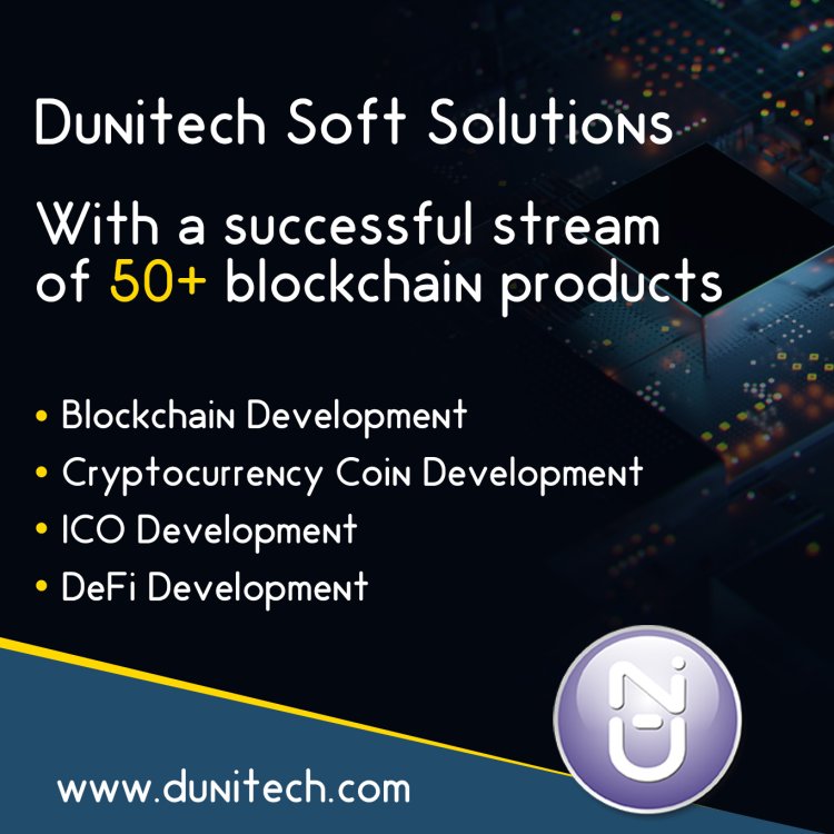 ICO Development Company for Enterprises and Startups - Dunitech