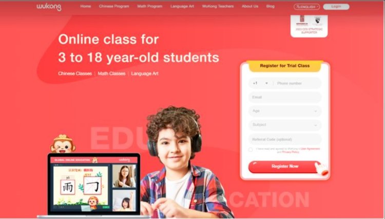 WuKong Edu| Online Class for Students to Learn Chinese &Math