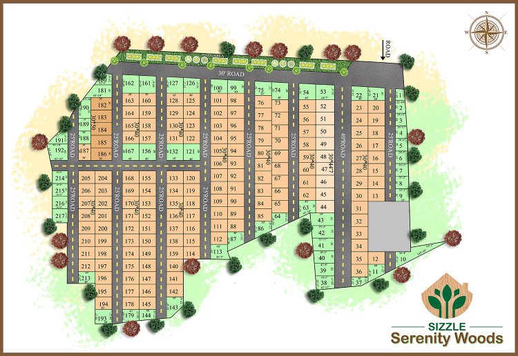 Residential villa plots in Whitefield for sale