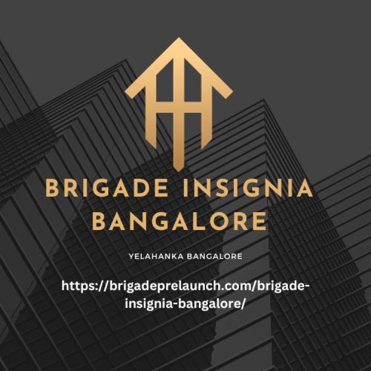 Brigade Insignia - Residential Project Full Of Amenities And Security