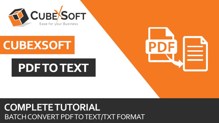 How Convert Scanned PDF to Text Offline Free Download? Easy Tutorial!