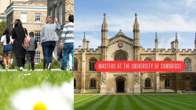 What is the eligibility criteria for a Masters at the University of Cambridge?