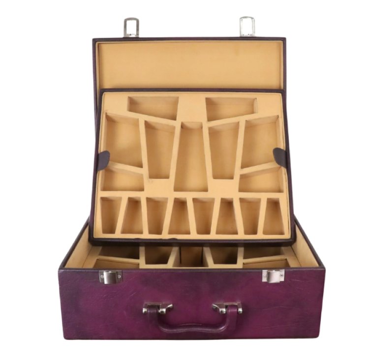 Signature Leatherette Coffer Storage Box -Burgundy- Chess Pieces of 4. – Royal Chess Mall India