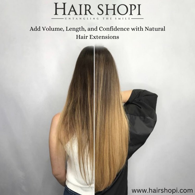 Buy Natural Hair Extensions Online in USA