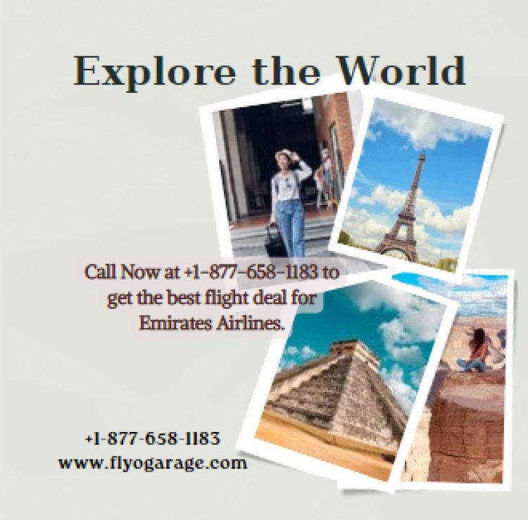Book Emirates Flights Effortlessly via FlyoGarage | Call +1-877-658-1183