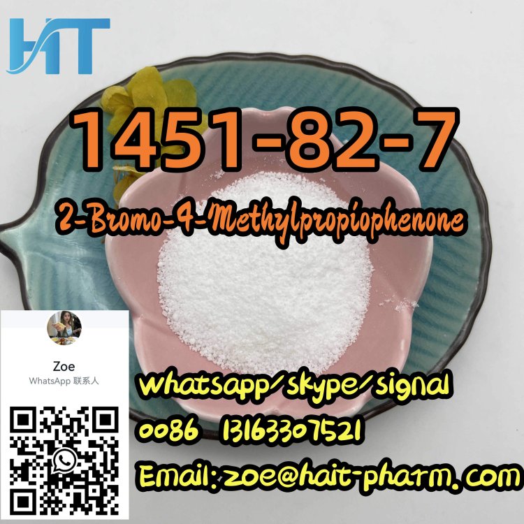 factory hot selling 2-Bromo-4-Methylpropiophenone CAS 1451-82-7 crystal powder at wholesale prices whatsapp+8613163307521