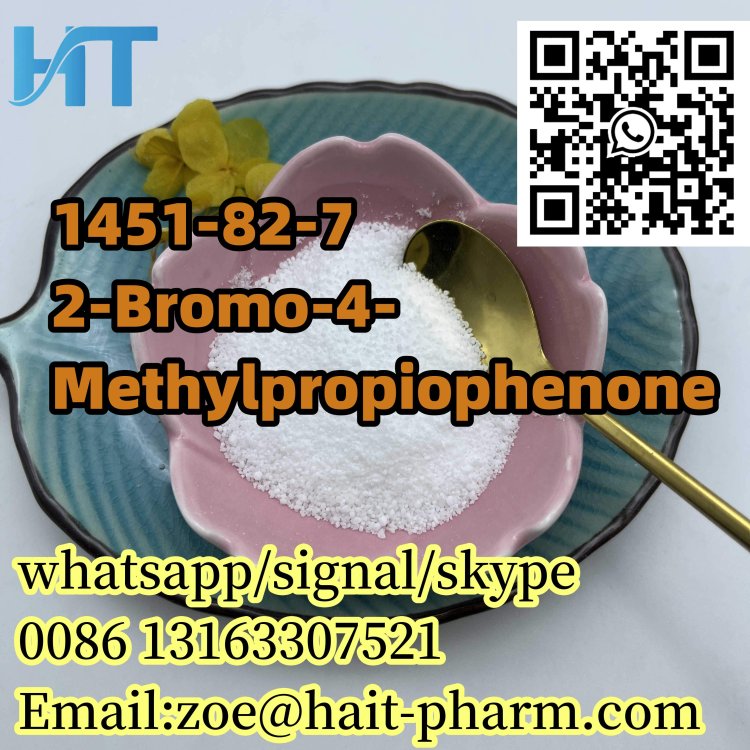 factory hot selling 2-Bromo-4-Methylpropiophenone CAS 1451-82-7 crystal powder at wholesale prices whatsapp+8613163307521