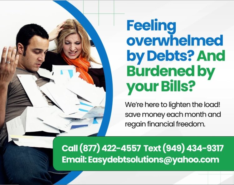 Feeling overwhelmed by Debts? And Burdened by your Bills?