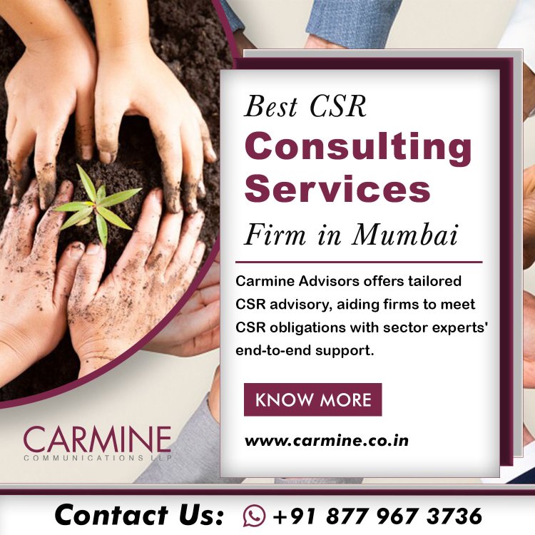 Mumbai's CSR Consulting Firms - Carmine