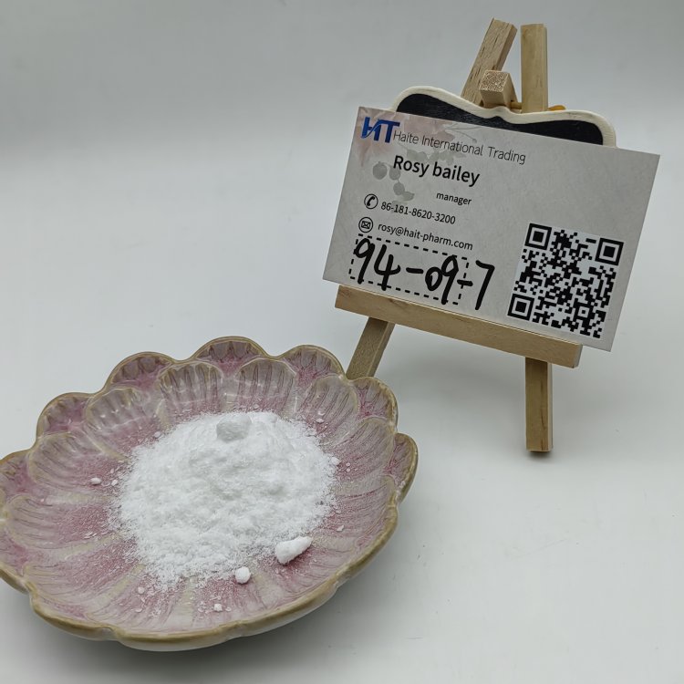 99.9% Purity Benzocaine Powder / HCl Benzocaine CAS 94-09-7
