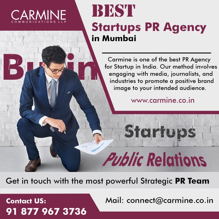 Best PR Agency for Startups in Mumbai |PR| - Carmine
