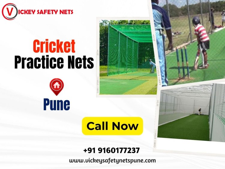 Premium Cricket Practice Nets in Pune - Vickey Safety Nets