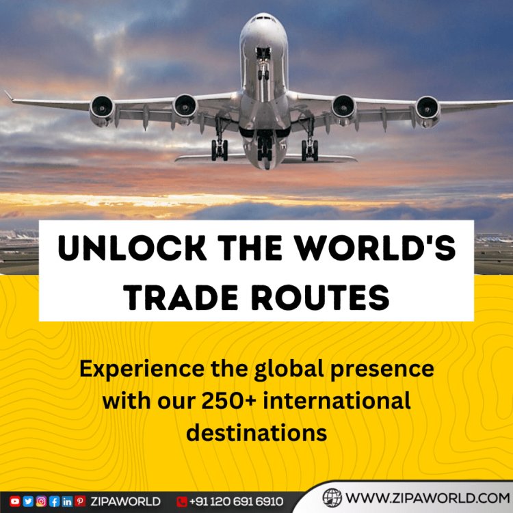 Zipaworld Air Freight: swift and secure global shipping solutions.