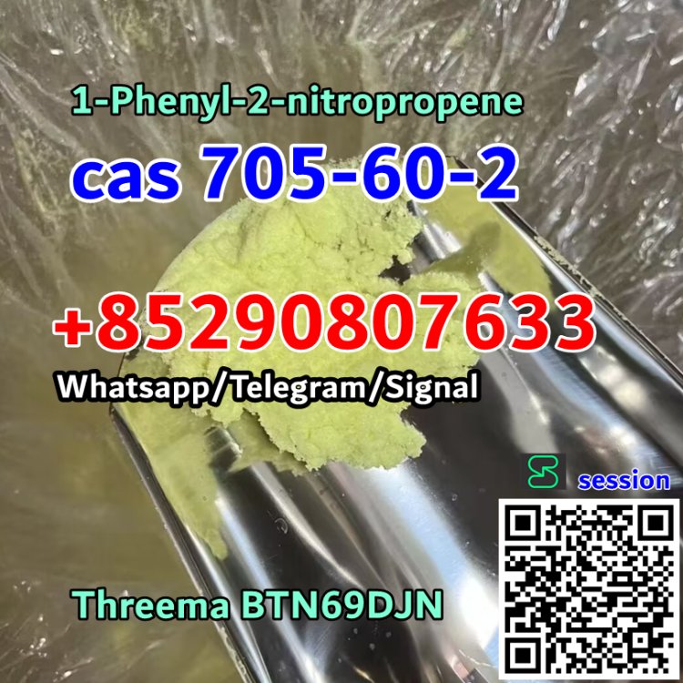 Buy 1-Phenyl-2-nitropropene cas 705-60-2  P2NP Whatsapp/Telegram/Signal+85290807633