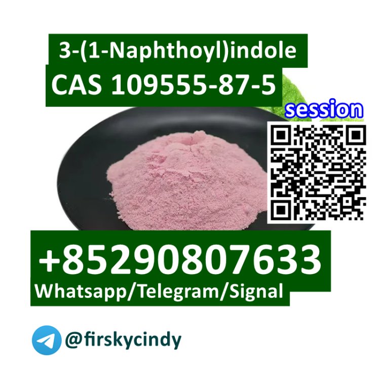 JWH-018 Precursors CAS 109555-87-5 3-(1-Naphthoyl)indole Whatsapp/Telegram/Signal+85290807633