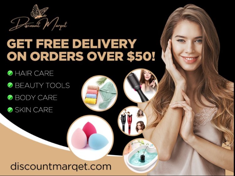 "Discount Marqet", Your destination for affordable indulgence in the realm of health and beauty