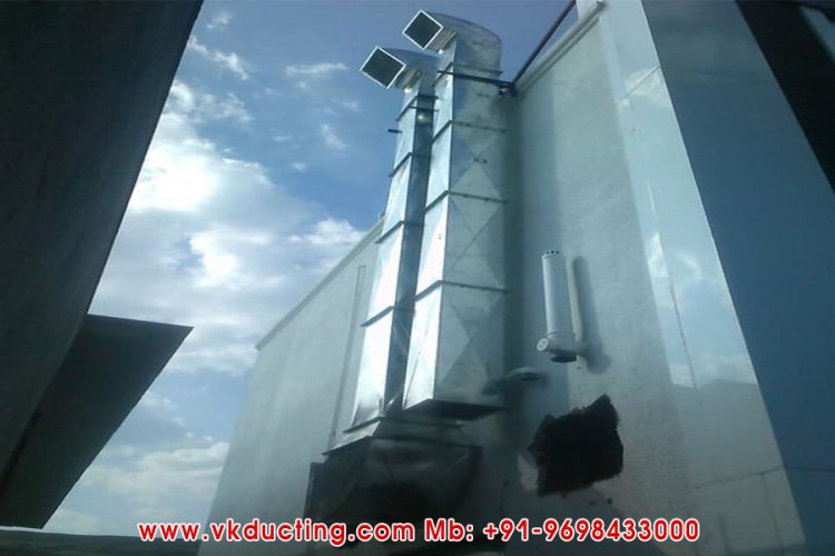 Industrial Steel Ducting, AC Ducting, Air Cooler Ductings