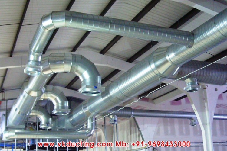 Industrial Steel Ducting, AC Ducting, Air Cooler Ductings