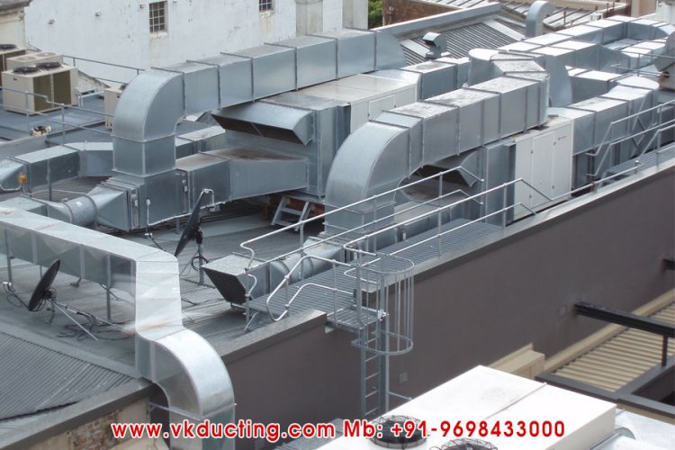 Industrial Steel Ducting, AC Ducting, Air Cooler Ductings