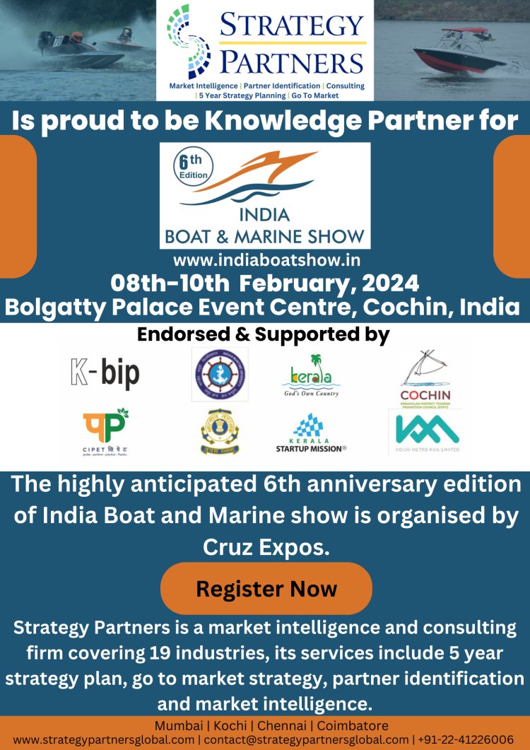 Strategy Partners associated as Knowledge Partner For India Boat & Marine Show